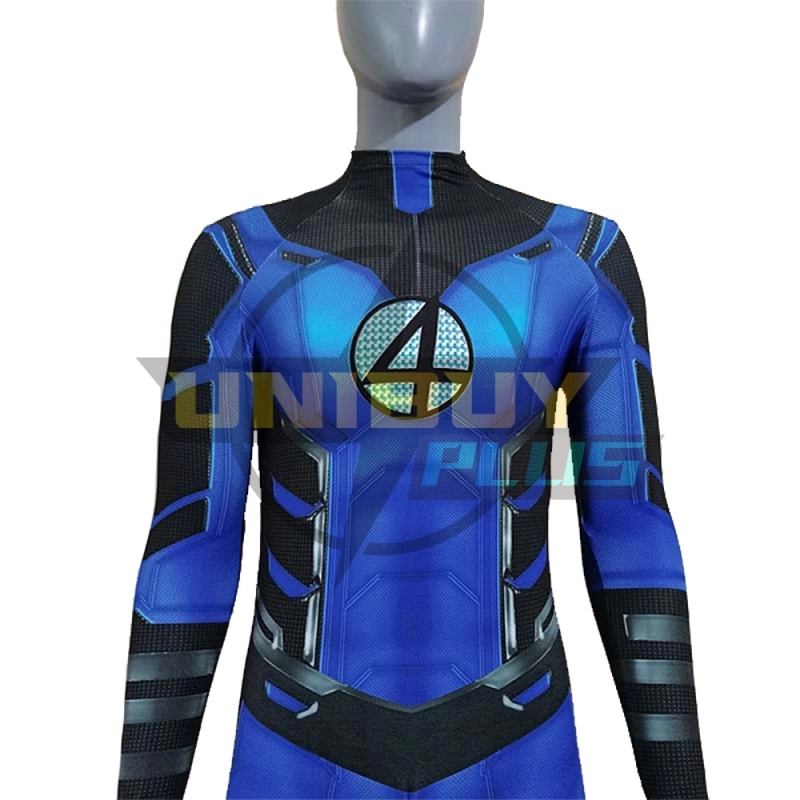 Marvel Cinematic Universe: Phase Six Mr. Fantastic Costume Cosplay Suit Bodysuit For Kids Adult Unibuyplus