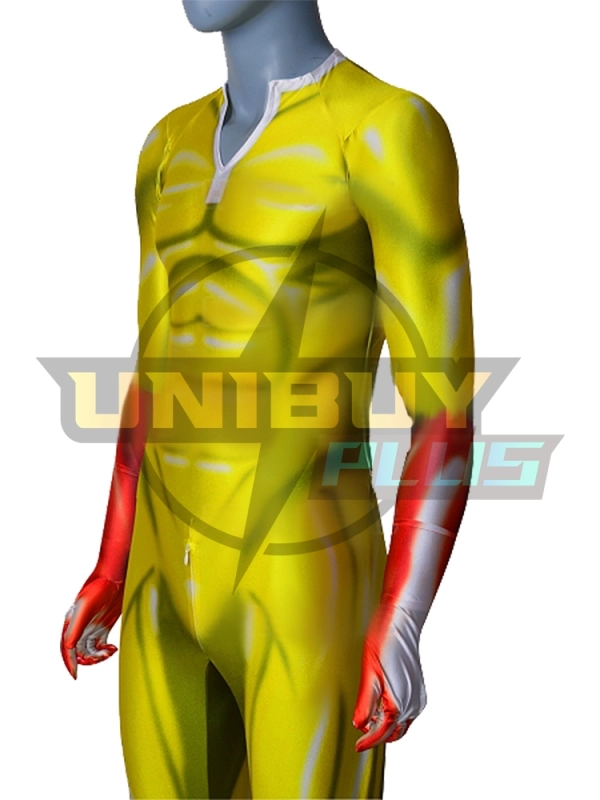 One-Punch Man Saitama Costume Cosplay Suit Bodysuit For Kids Adult Unibuyplus