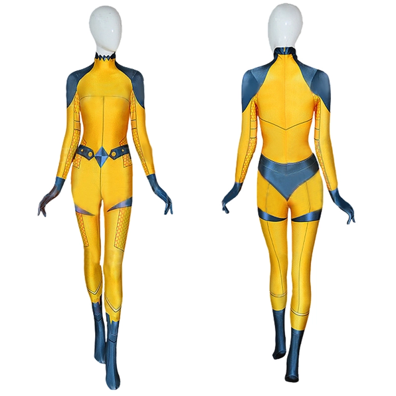 Marvel Ultimate Alliance 3: The Black Order Crystal Costume Cosplay Suit Bodysuit For Kids Adult Unibuyplus