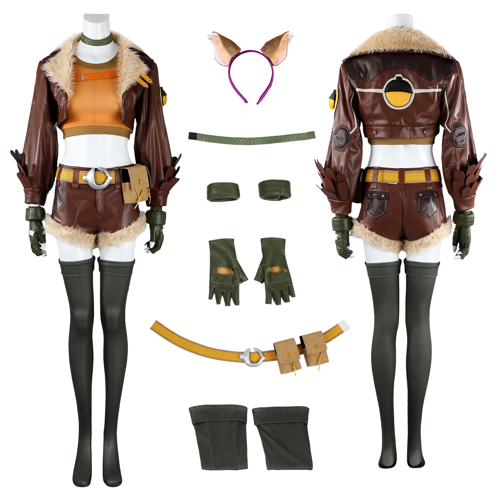 Marvel Rivals Squirrel Girl Costume Cosplay Suit Doreen Green Unibuyplus