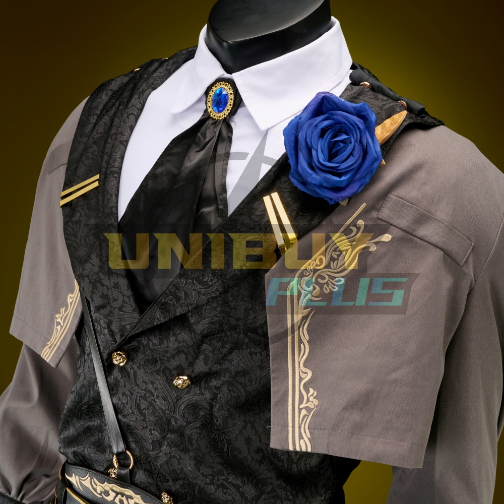 Sephiroth Costume Cosplay Suit Final Fantasy VII Formal Wear Ver. Unibuyplus