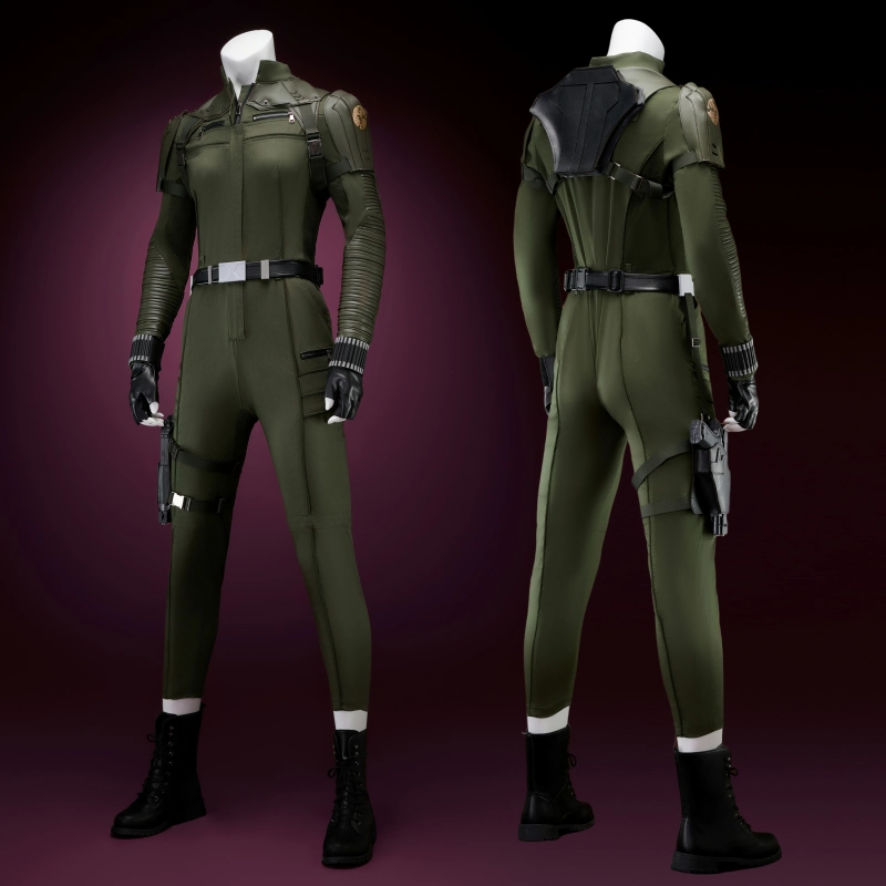 Thunderbolts Black Widow Costume Cosplay Suit Yelena Belova Unibuyplus