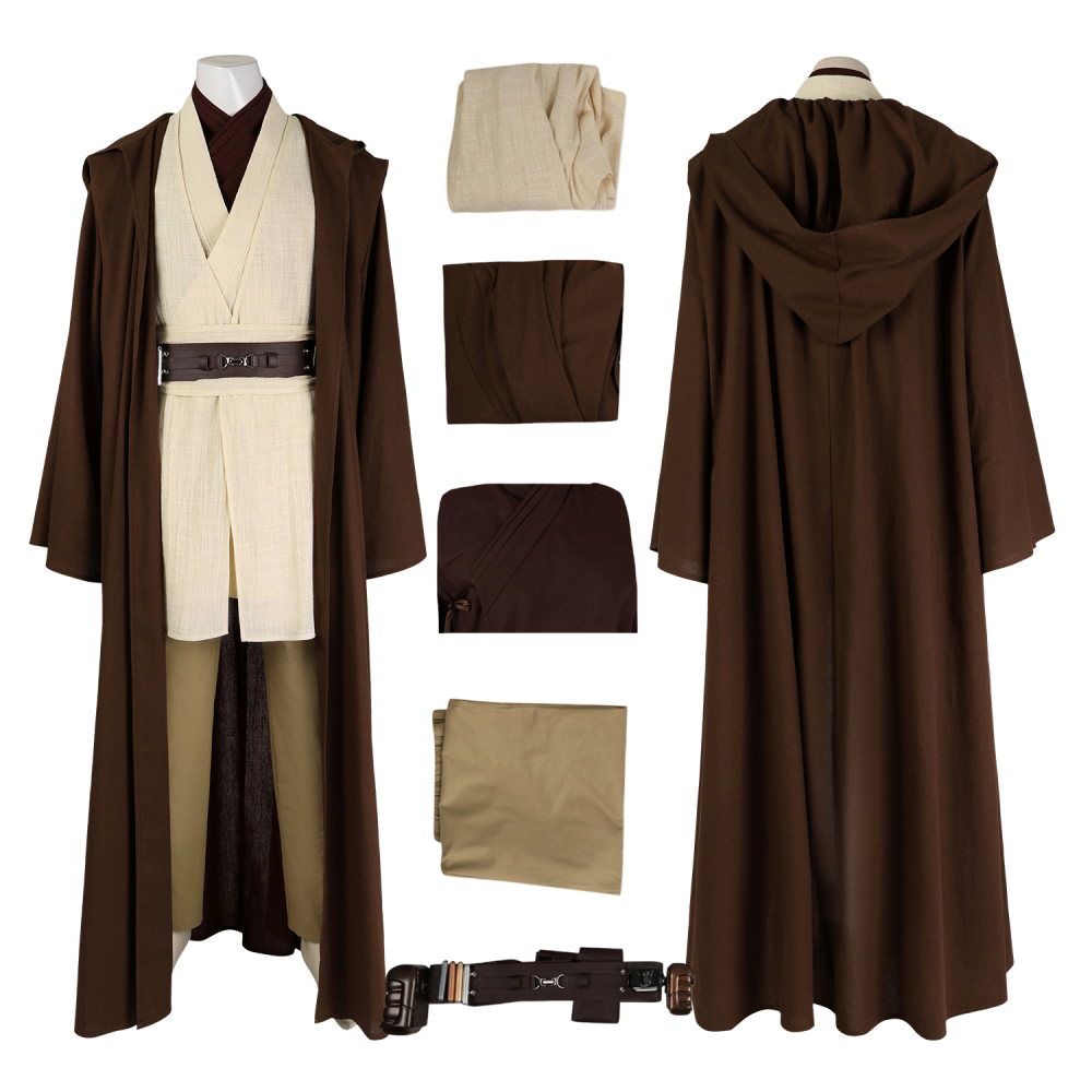 Star Wars Revenge of the Sith Obi-Wan Kenobi Costume Cosplay Suit Unibuy