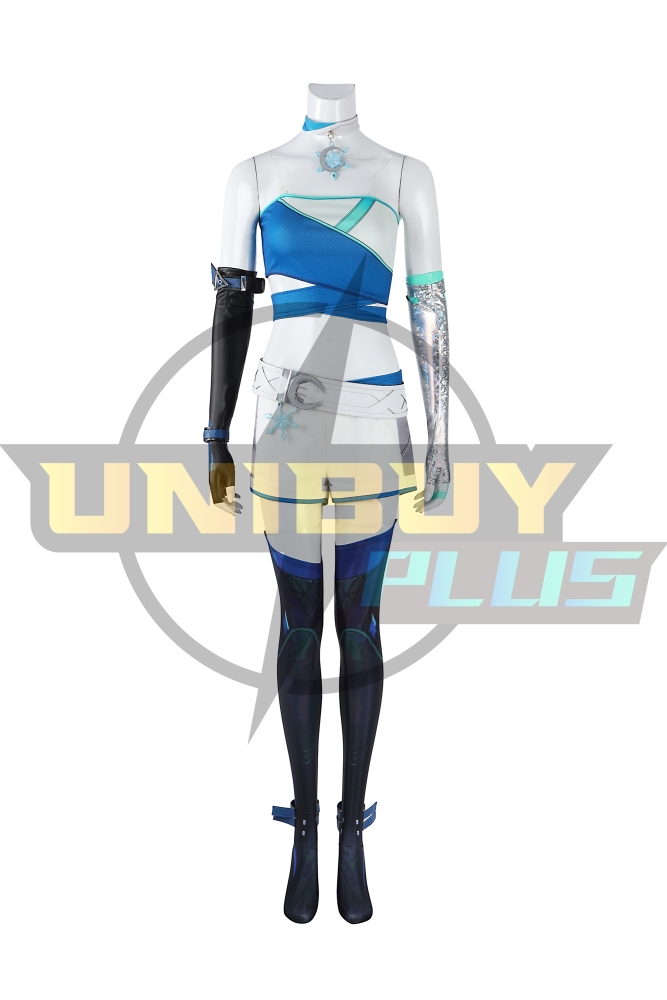 Marvel Rivals Luna Snow Costume Cosplay Suit Seol Hee Unibuyplus