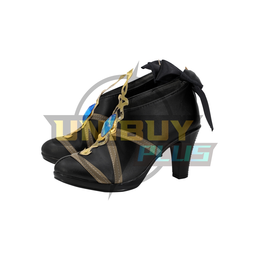 Genshin Impact Navia Caspar Cosplay Shoes Women Boots Unibuyplus