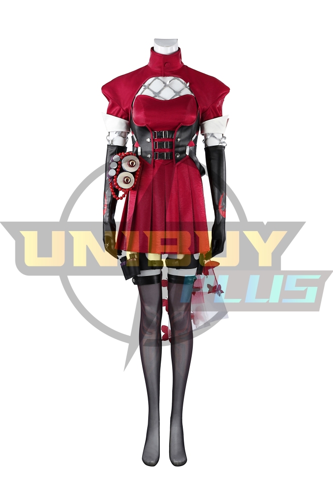 Marvel Rivals Psylocke Costume Cosplay Suit Blood Kariudo Unibuyplus