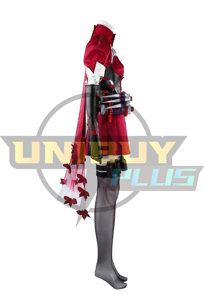 Marvel Rivals Psylocke Costume Cosplay Suit Blood Kariudo Unibuyplus