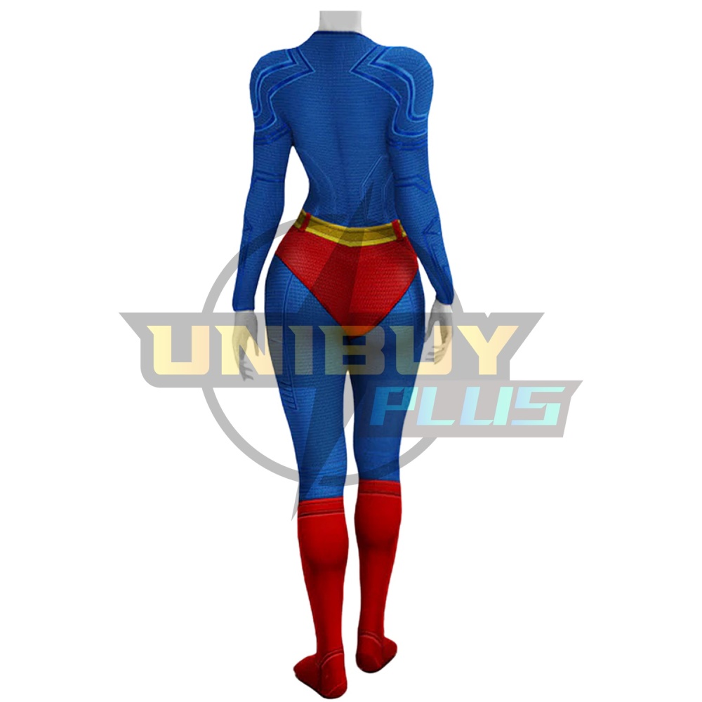 Superman: Legacy Female Ver Costume Cosplay Suit Bodysuit For Kids Adult Unibuyplus