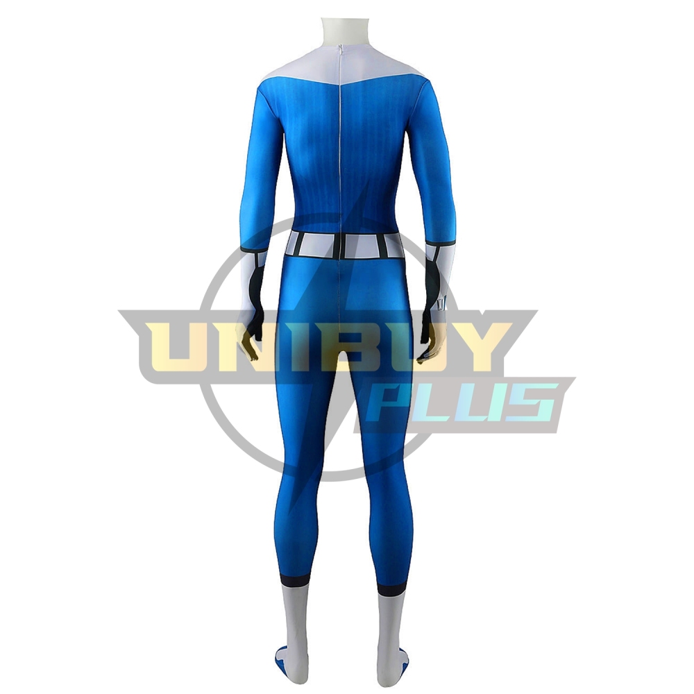 The Fantastic Four: First Steps Invisible Woman Costume Cosplay Suit Susan Storm Bodysuit For Kids Adult Unibuyplus