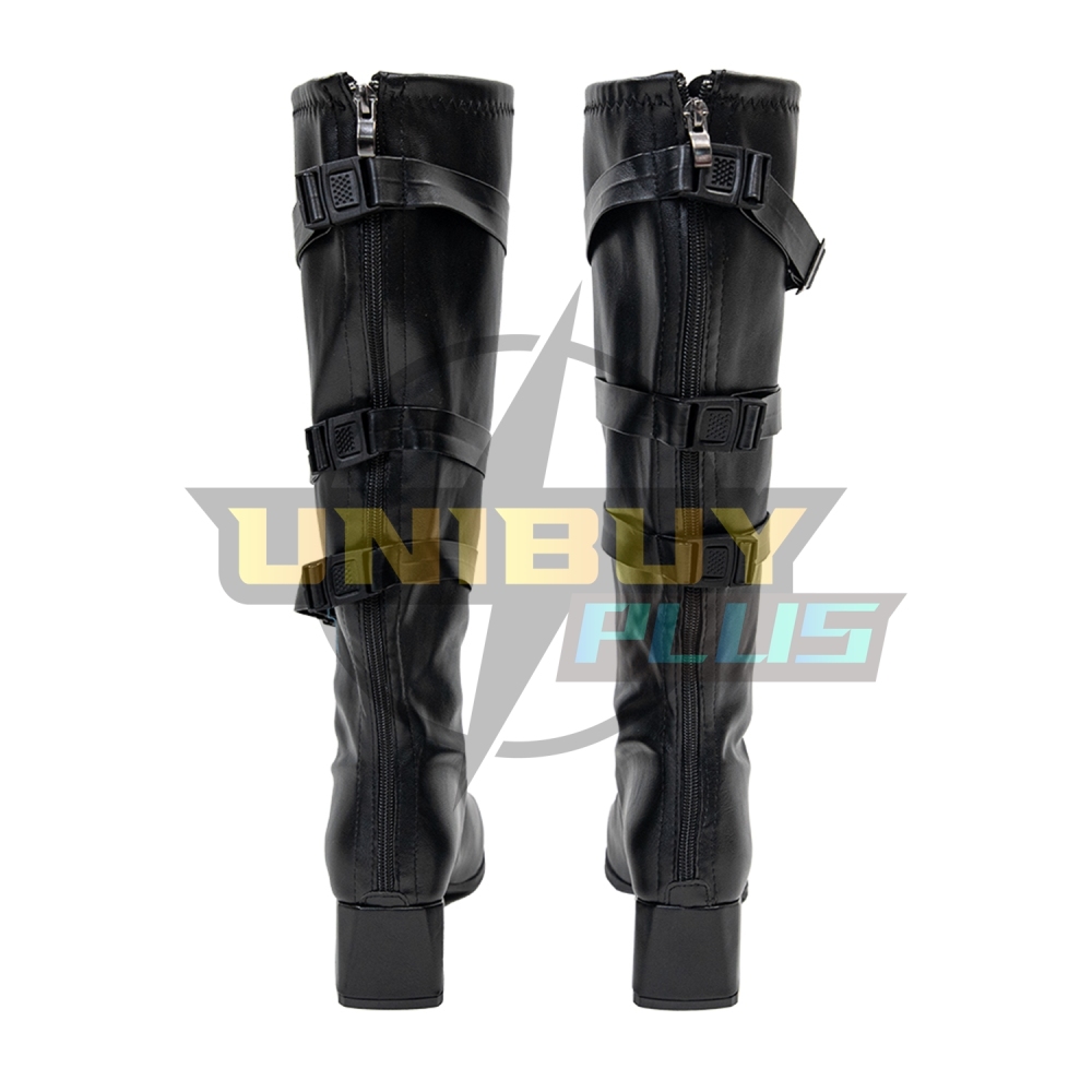 Thunderbolts Ghost Shoes Cosplay Women Ava Starr Boots Unibuyplus