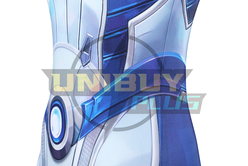 Marvel Rivals Invisible Woman Bodysuit Costume Cosplay Suit Susan Storm Unibuyplus