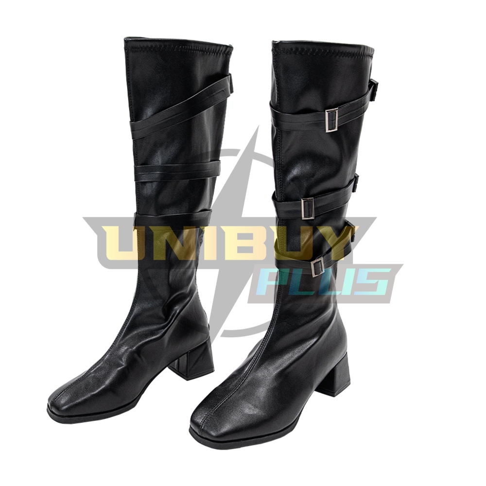 Thunderbolts Ghost Shoes Cosplay Women Ava Starr Boots Unibuyplus