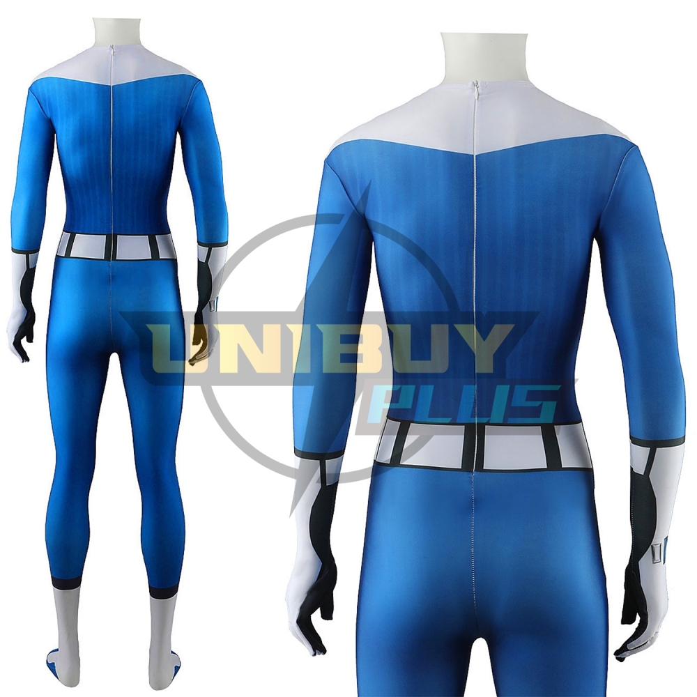 The Fantastic Four: First Steps Invisible Woman Costume Cosplay Suit Susan Storm Bodysuit For Kids Adult Unibuyplus