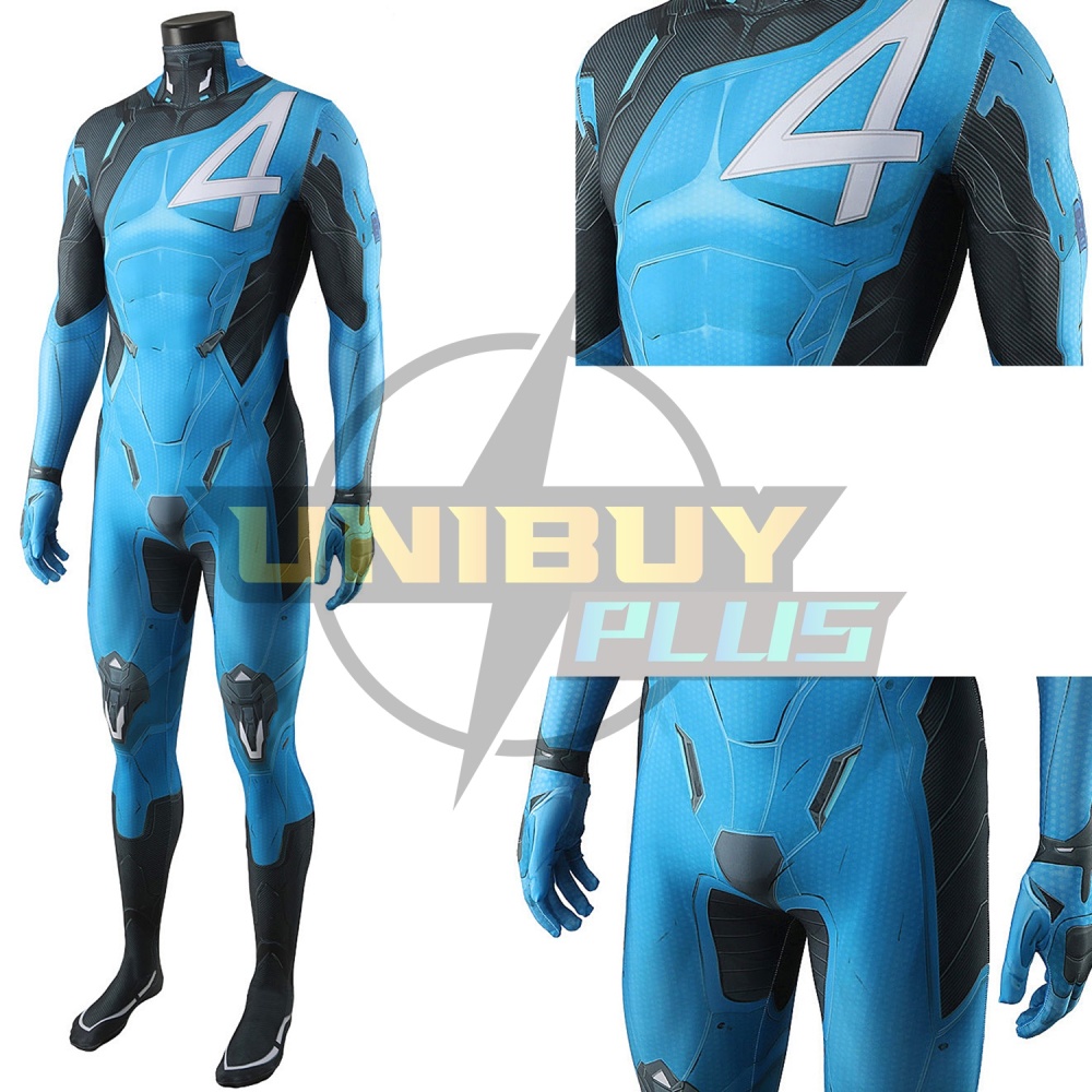 Marvel Rivals Mr. Fantastic Costume Cosplay Suit Reed Richards Bodysuit For Kids Adult Ver 2 Unibuyplus