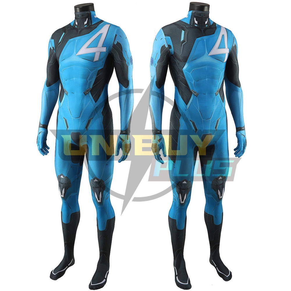 Marvel Rivals Mr. Fantastic Costume Cosplay Suit Reed Richards Bodysuit For Kids Adult Ver 2 Unibuyplus
