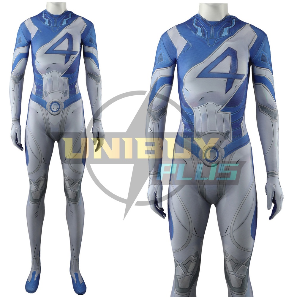 Marvel Rivals Invisible Woman Costume Cosplay Suit Susan Storm Bodysuit For Kids Adult Unibuyplus