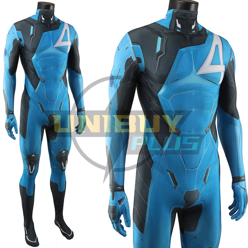 Marvel Rivals Mr. Fantastic Costume Cosplay Suit Reed Richards Bodysuit For Kids Adult Ver 2 Unibuyplus