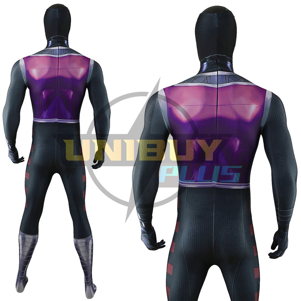 Gambit Costume Cosplay Suit Remy LeBeau Bodysuit For Kids Adult Unibuyplus