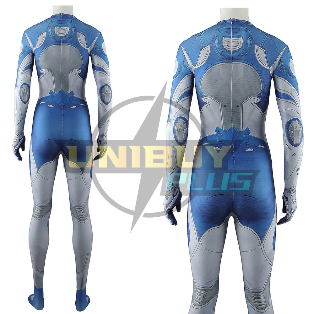Marvel Rivals Invisible Woman Costume Cosplay Suit Susan Storm Bodysuit For Kids Adult Unibuyplus