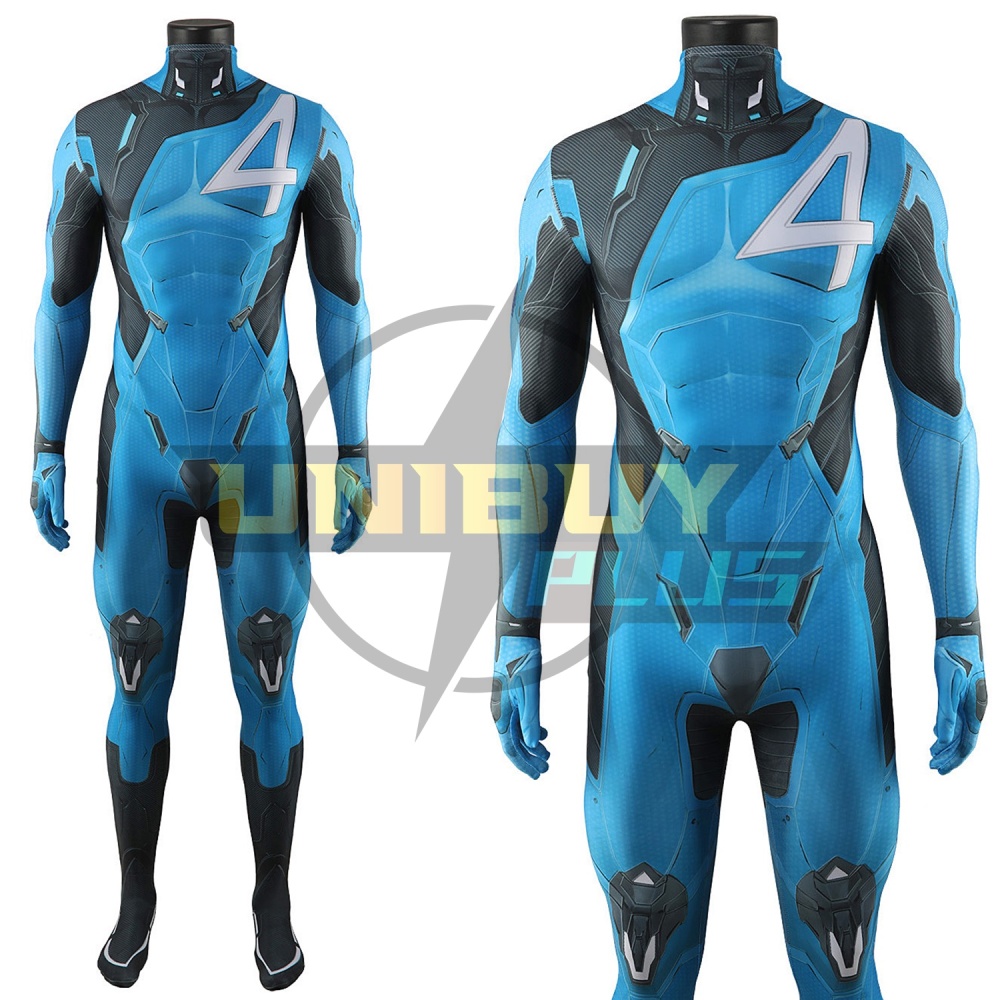 Marvel Rivals Mr. Fantastic Costume Cosplay Suit Reed Richards Bodysuit For Kids Adult Ver 2 Unibuyplus