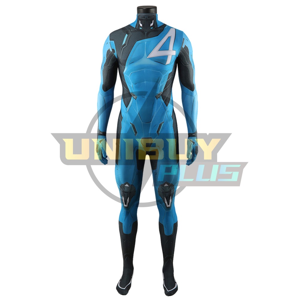 Marvel Rivals Mr. Fantastic Costume Cosplay Suit Reed Richards Bodysuit For Kids Adult Ver 2 Unibuyplus