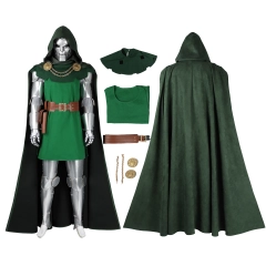 Fantastic Four Doctor Doom Cosplay Costume Suit Victor Von Doom Unibuyplus