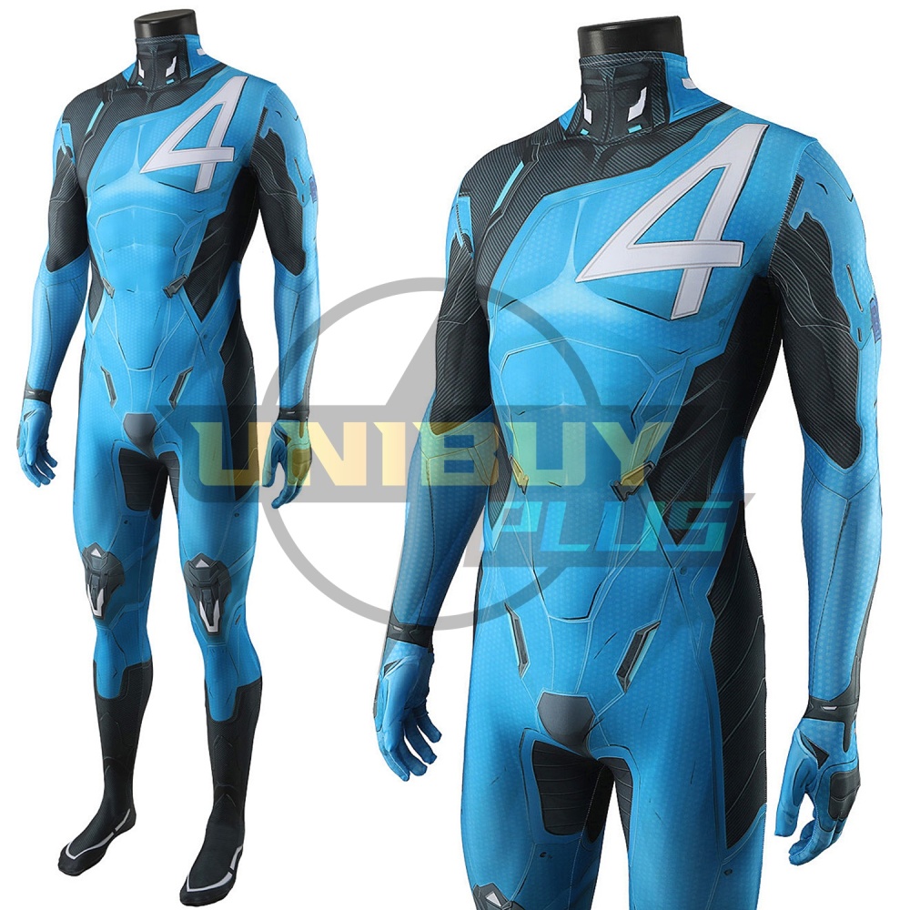 Marvel Rivals Mr. Fantastic Costume Cosplay Suit Reed Richards Bodysuit For Kids Adult Ver 2 Unibuyplus