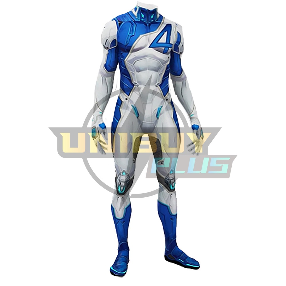 Marvel Rivals Mr. Fantastic Costume Cosplay Suit Reed Richards Bodysuit For Kids Adult Unibuyplus