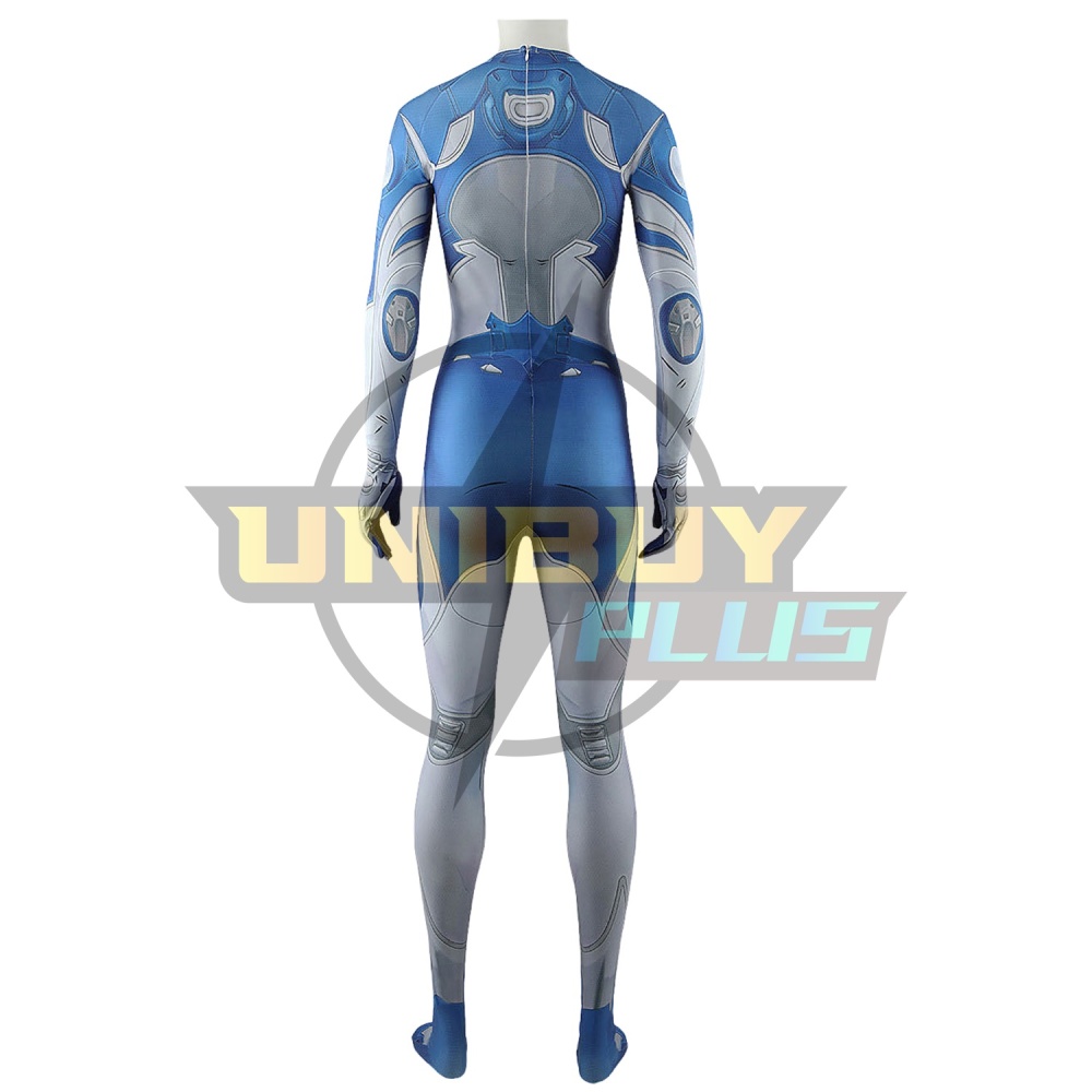 Marvel Rivals Invisible Woman Costume Cosplay Suit Susan Storm Bodysuit For Kids Adult Unibuyplus