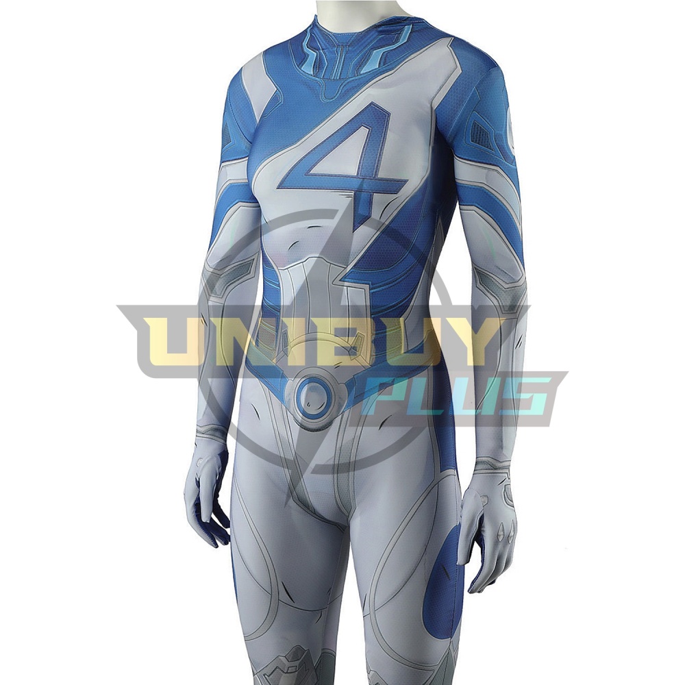 Marvel Rivals Invisible Woman Costume Cosplay Suit Susan Storm Bodysuit For Kids Adult Unibuyplus