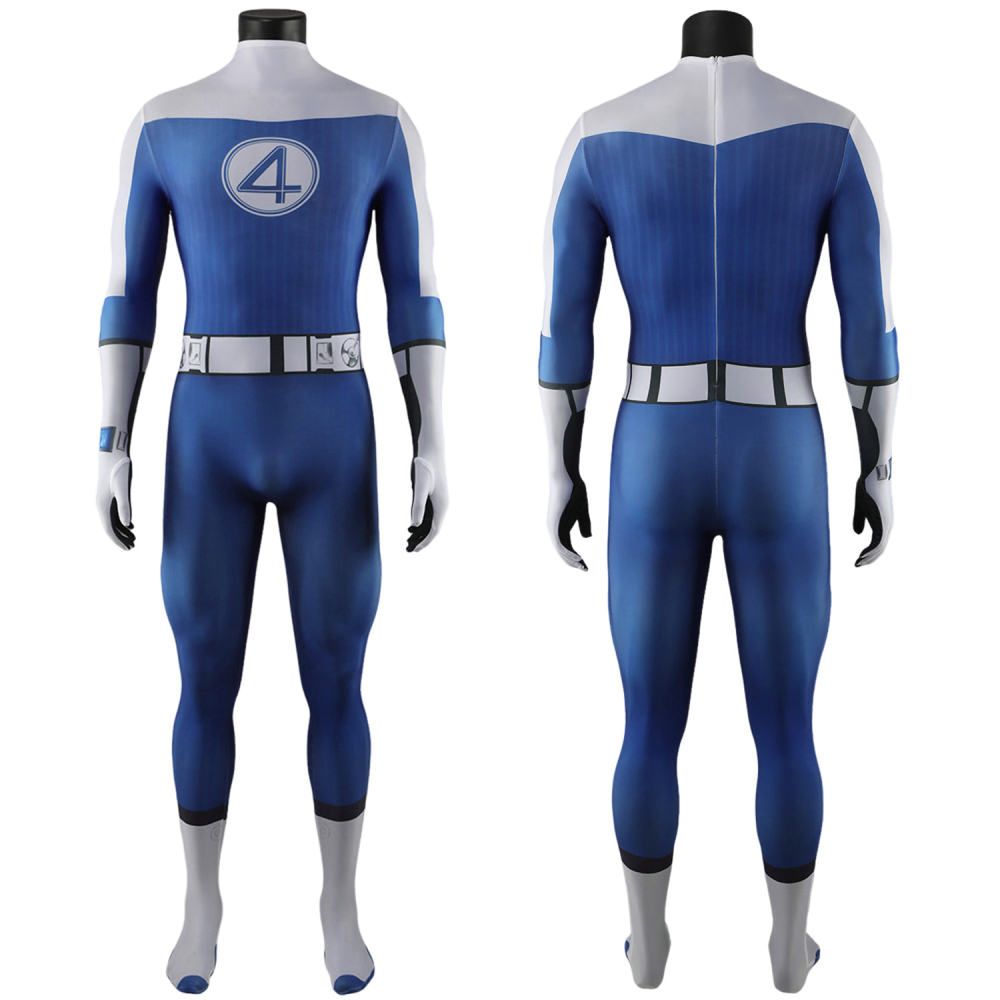 The Fantastic Four: First Steps Human Torch Costume Cosplay Suit Johnny Storm Bodysuit For Kids Adult Unibuyplus