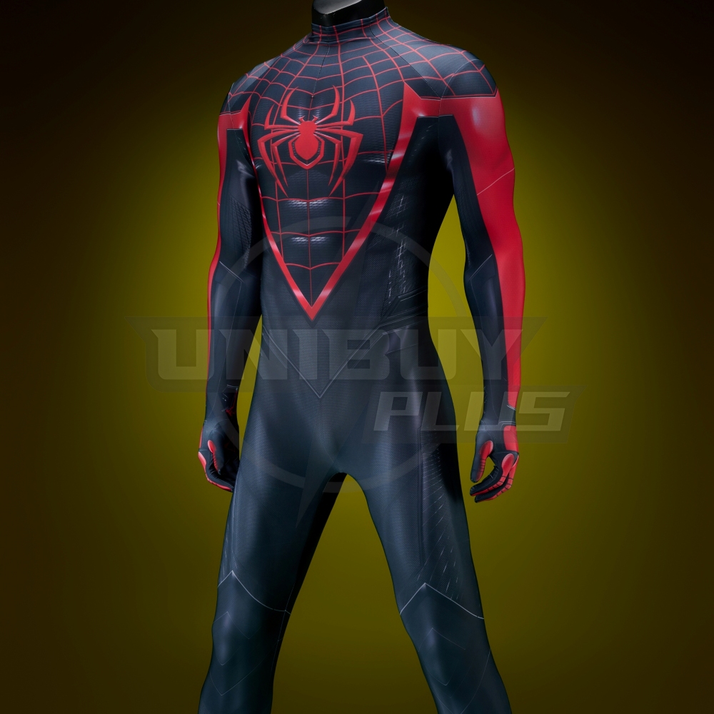 Marvel's Spider-Man 2 Miles Morales Bodysuit Costume Cosplay Unibuy
