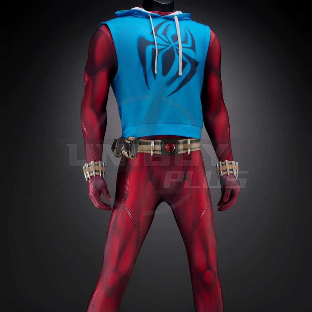 Scarlet Spider Costume Cosplay Suit Spider-Man: Across the Spider-Verse Unibuy