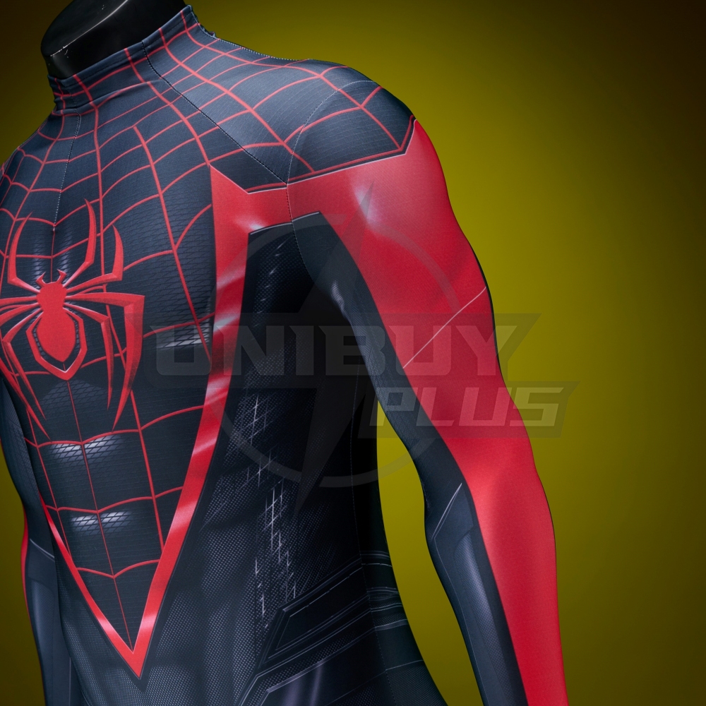 Marvel's Spider-Man 2 Miles Morales Bodysuit Costume Cosplay Unibuy