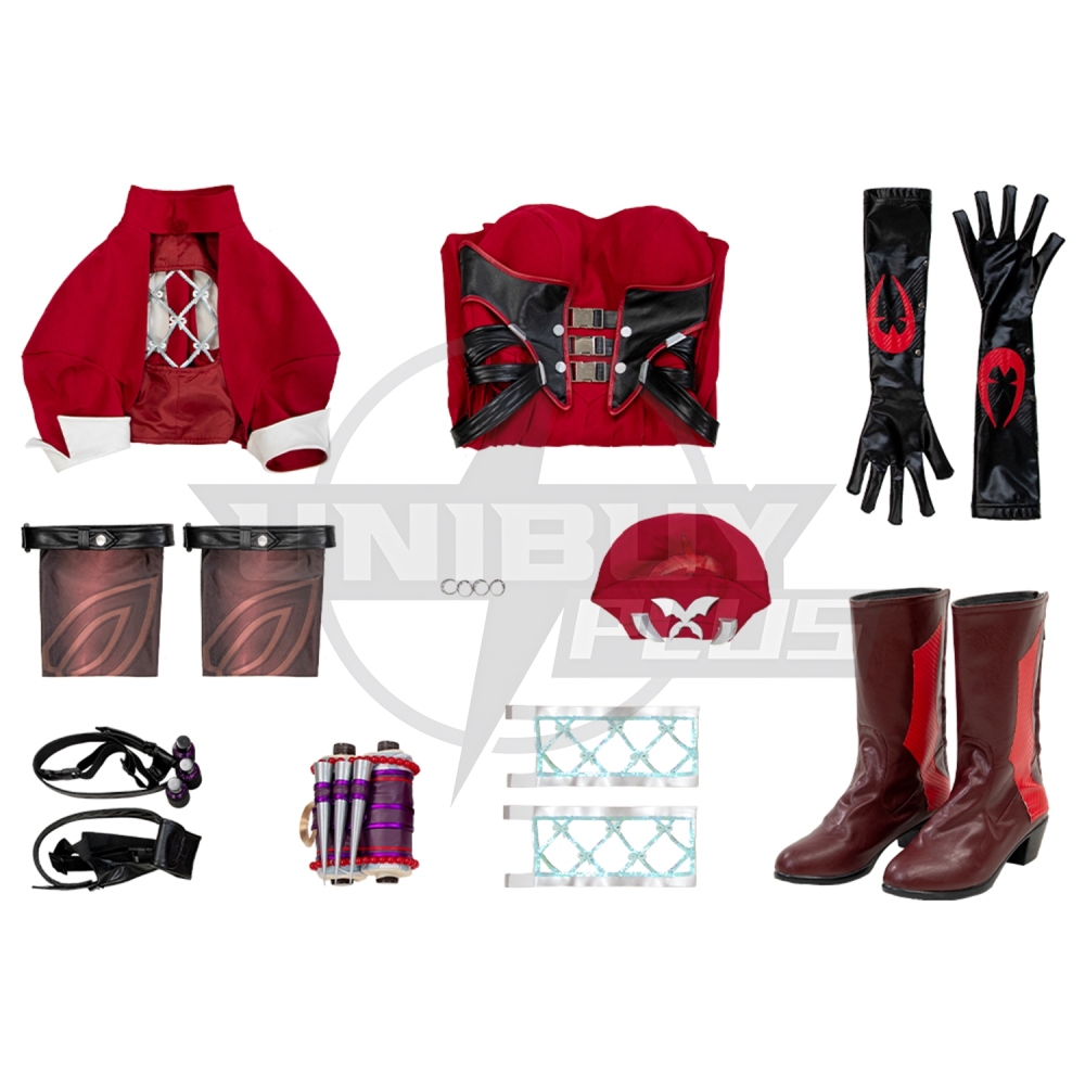 Marvel Rivals Psylocke Costume Cosplay Suit Blood Kariudo Ver 2 Unibuyplus