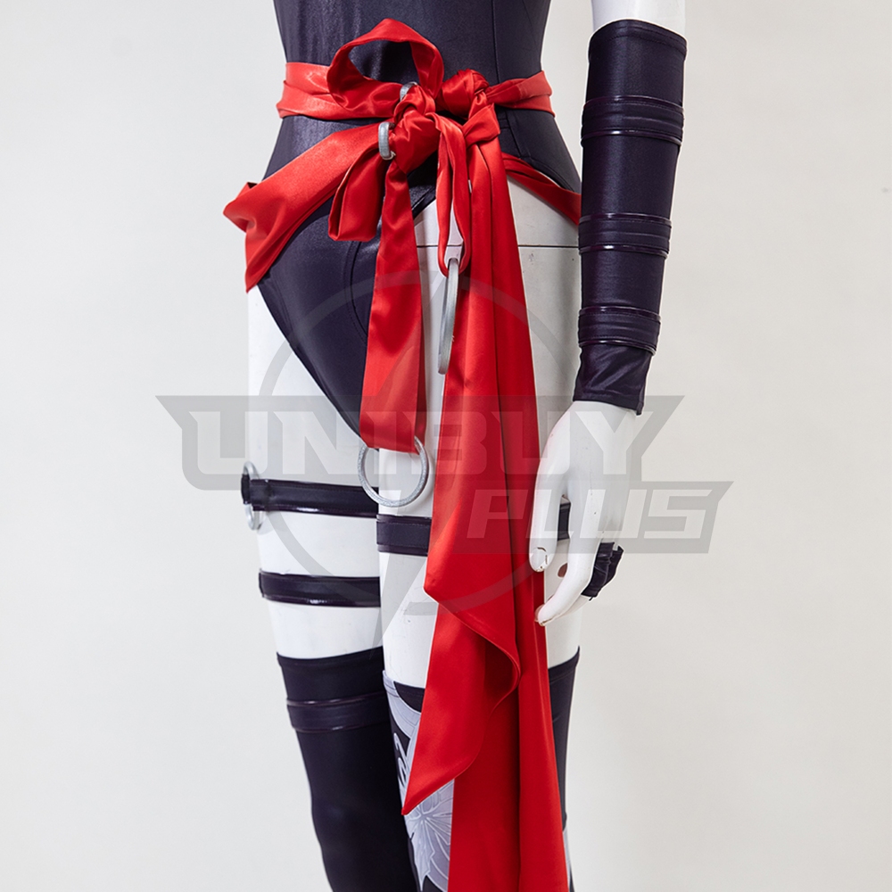 Marvel Rivals Psylocke Costume Cosplay Suit Elizabeth "Betsy" Braddock Vengeance Ver 2 Unibuyplus