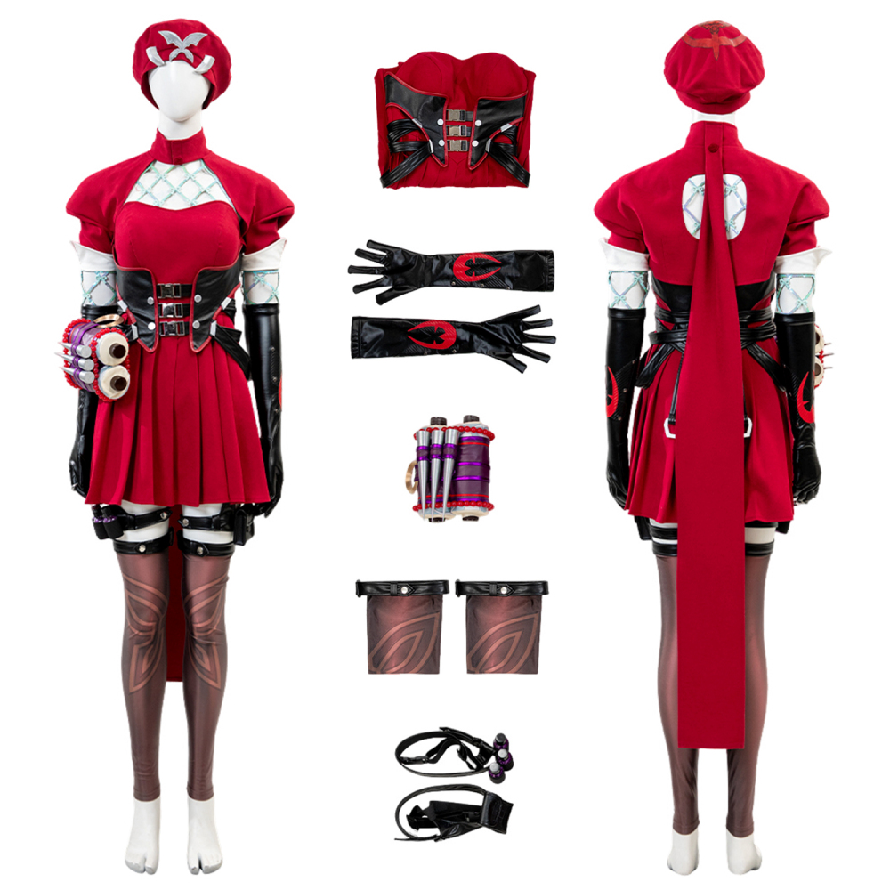 Marvel Rivals Psylocke Costume Cosplay Suit Blood Kariudo Unibuyplus