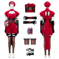 Marvel Rivals Psylocke Costume Cosplay Suit Blood Kariudo Ver 2 Unibuyplus