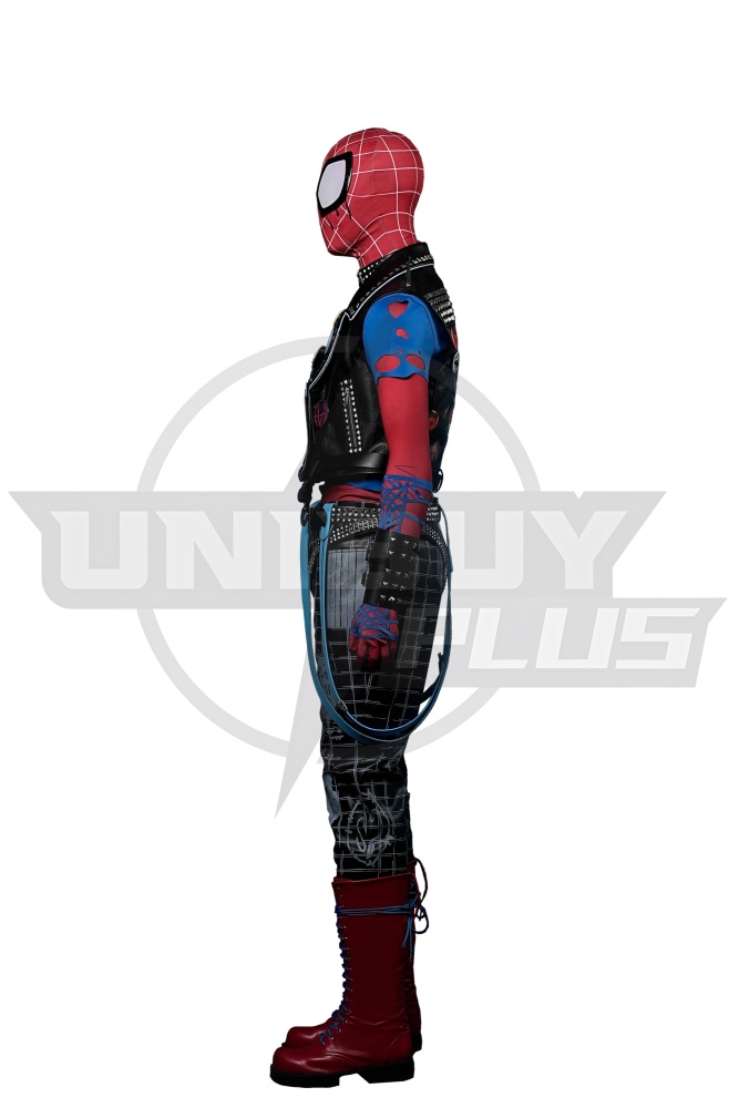 Spider-Man: Into the Spider-Verse Spider-Punk Costume Cosplay Suit Hobart Brown Unibuyplus