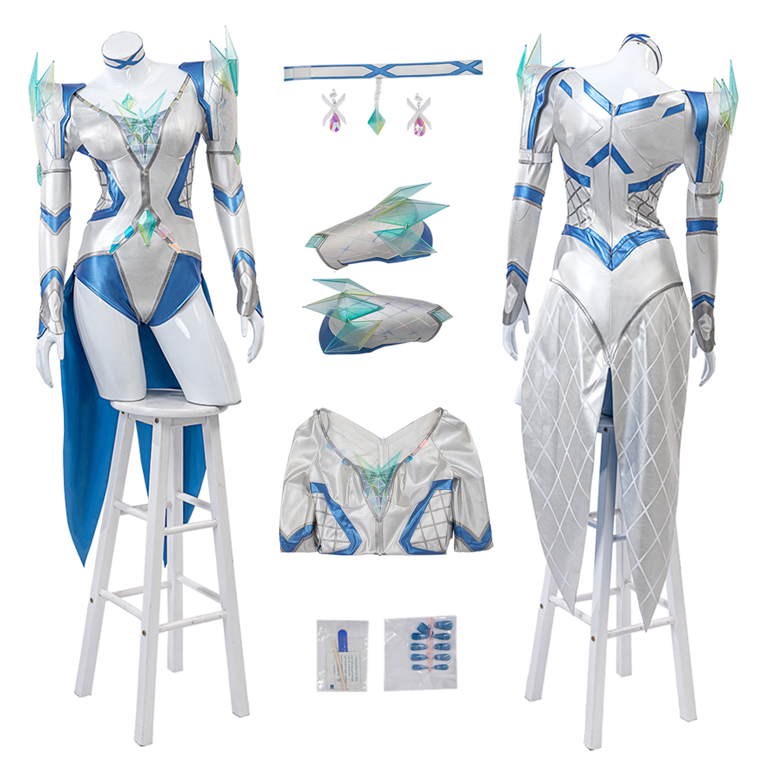 Marvel Rivals Emma Frost Costume Cosplay Suit Unibuyplus