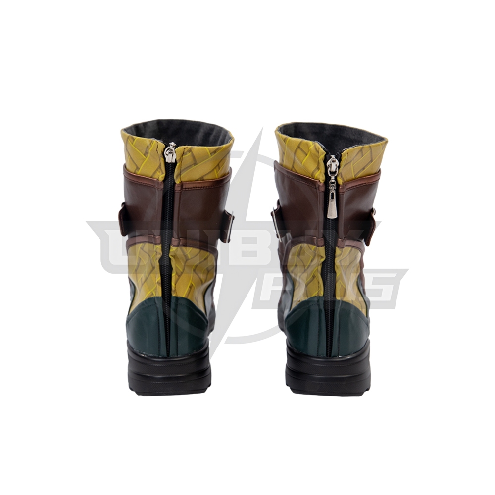 Marvel Rivals Iron Fist Shoes Cosplay Men Boots Unibuyplus