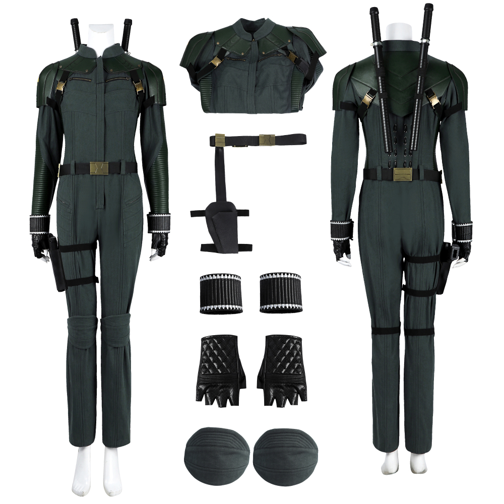 Thunderbolts Black Widow Costume Cosplay Suit Yelena Belova Unibuyplus