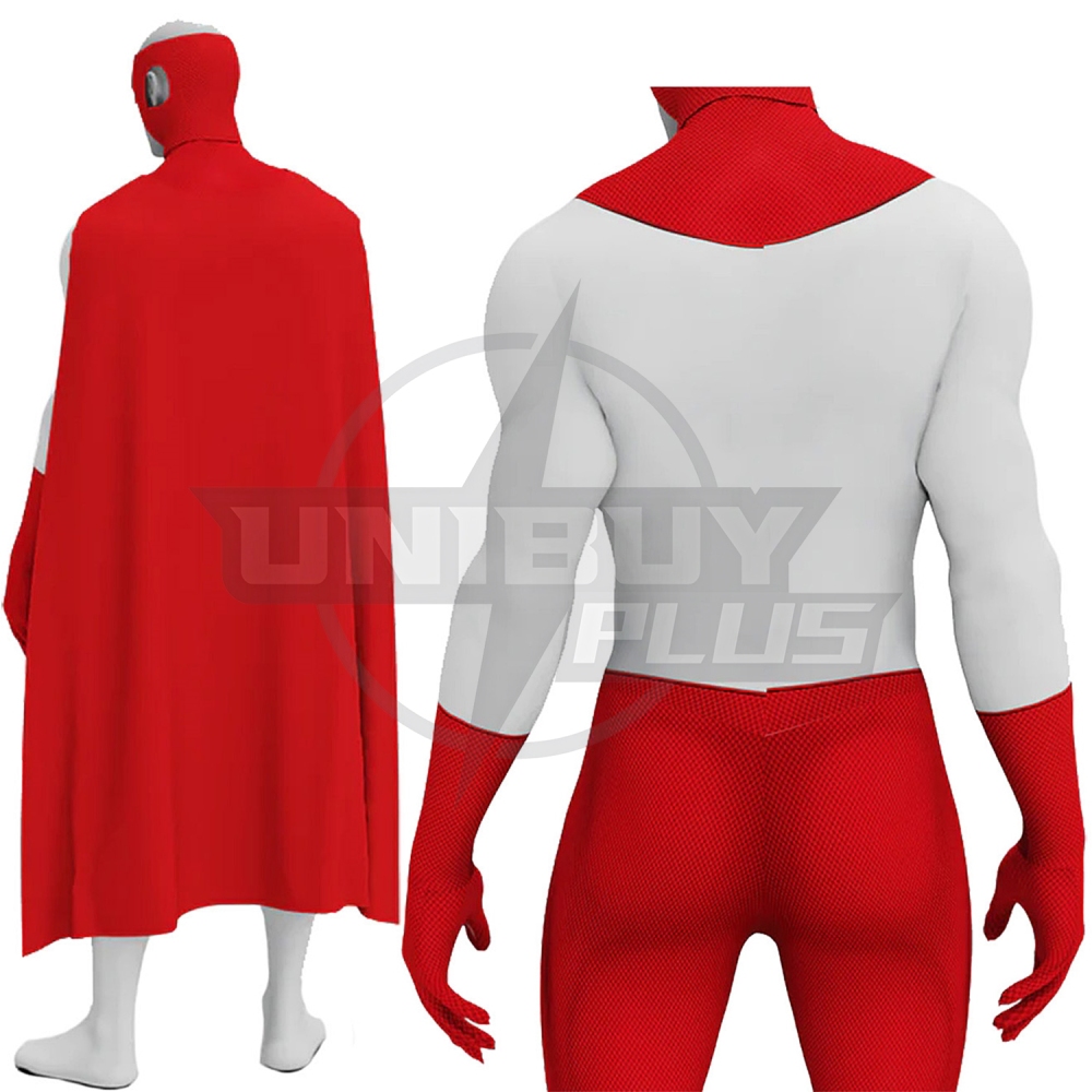 Invincible Omni-Man Costume Cosplay Suit Nolan Grayson Bodysuit For Kids Adult Unibuyplus