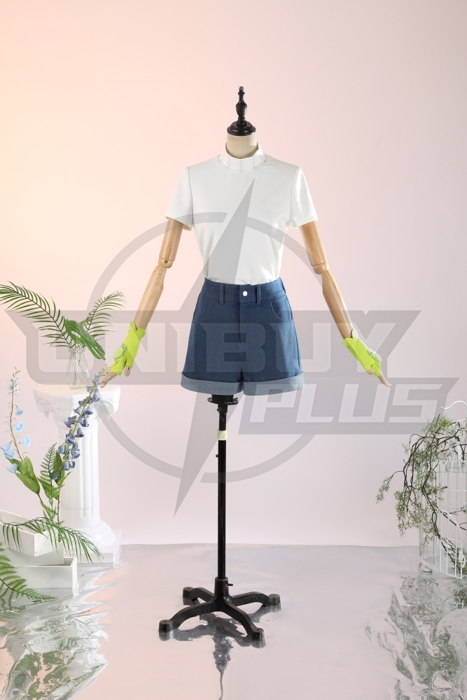 Overwatch Mei Raincoat Costume Cosplay Suit Unibuyplus