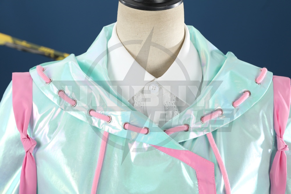 Overwatch Kiriko Raincoat Costume Cosplay Suit Unibuyplus