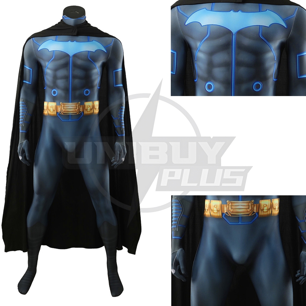Batman with the Mobius Chair Costume Cosplay Suit Bodysuit For Kids Adult Unibuyplus