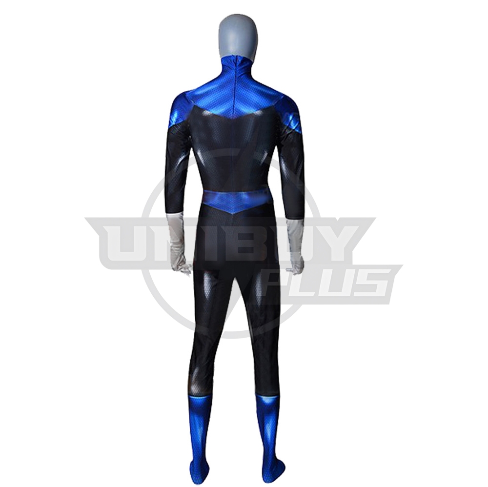 Green Lantern Blue Lantern Costume Cosplay Suit Bodysuit For Kids Adult Unibuyplus