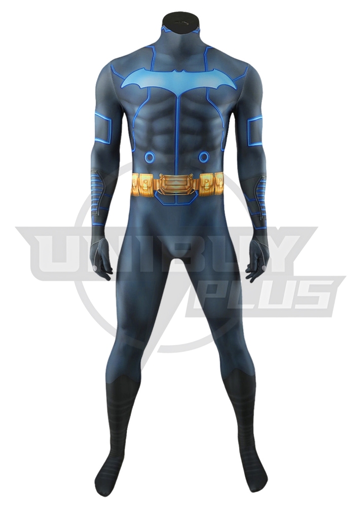 Batman with the Mobius Chair Costume Cosplay Suit Bodysuit For Kids Adult Unibuyplus