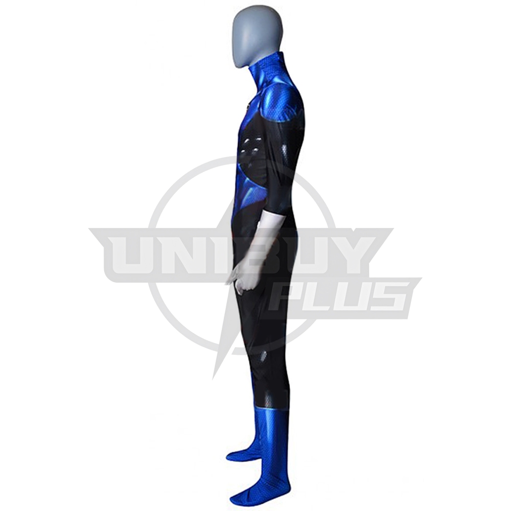 Green Lantern Blue Lantern Costume Cosplay Suit Bodysuit For Kids Adult Unibuyplus