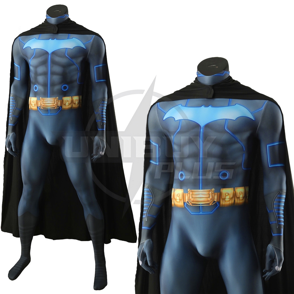 Batman with the Mobius Chair Costume Cosplay Suit Bodysuit For Kids Adult Unibuyplus
